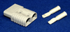 7600400: Taylor-Dunn Aftermarket Connector, 175A Gray W1/0 Cont