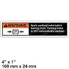 1316477: Aftermarket Hyster Decal - Parking Brake