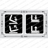 1356137: Hyster Forklift DECAL - LIFT/TILT