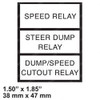 1703901: Aftermarket Gradall Decal - Relay Function