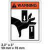 2305689: Aftermarket Hyster Forklift Decal - Pinch Warning 2305689: Aftermarket Hyster Forklift Decal - Pinch Warning