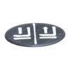 1538033: Aftermarket Hyster Lens And Symbol Plate