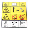 1705822: Aftermarket JLG Decal Elect. /safety Manual