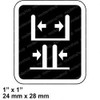 2073123: Aftermarket Hyster Decal - Fork Function
