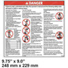 1000042: Aftermarket Jlg Decal - Danger General Safety