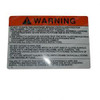 106704: Aftermarket Skyjack Decal - Warning