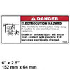 1705695: Aftermarket JLG Decal - Electrocution