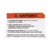 2588767: Aftermarket Mec (Mayville Eng) Decal - Lock Warning 2033Es