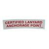 8605: Aftermarket Mec (Mayville Eng) Decal - Lanyard Attach Point