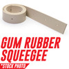390934: Squeegee, Rear, Tan Gum fits Tennant Models 7080 32", 7100 32", T7 32"