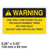 916245: Aftermarket Genie Decal Warning For Tires
