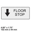 1704244: Aftermarket JLG Decal - Floor Stop (ami)