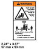 1706304: Aftermarket Gradall Decal_run-over Hazard