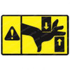 3132710: Aftermarket Hyster Forklift Decal - Pinch Point 3132710: Aftermarket Hyster Forklift Decal - Pinch Point