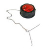 53210: Aftermarket Genie Cap Fuel Gas 1/8 Hole Red