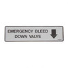 0070420: Aftermarket Snorkel Decal - Emergency Lowering