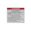 0074210: Aftermarket Snorkel Decal - Elect/trip Hazard