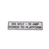 0150606: Aftermarket Snorkel Decal - Power To Platform