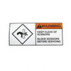 066553-003: Aftermarket Upright Decal - Keep Clear