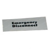 1009081: Aftermarket Mitsubishi Decal - Emergency Disconnect