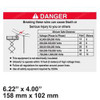 10288300: Aftermarket Marklift Decal - Danger Voltage Wires