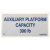 103274: Aftermarket Skyjack Decal 300 Lb Capacity