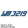 111218: Aftermarket Skyjack Decal - Sjm 3219