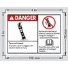114359: Aftermarket Genie Decal - Tip Over Hazards