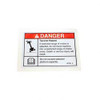 147793: Aftermarket Genie Decal-danger-tipovr-max Cap