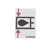 1701503: Aftermarket Gradall Decal - Hyd Oil Level (low)