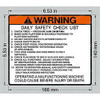 1702299: Aftermarket Gradall Decal (Warn)