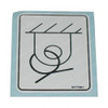 1702300: Aftermarket Gradall Decal - Tie Down 1702300: Aftermarket Gradall Decal - Tie Down