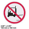 1703072: Aftermarket JLG Decal No Forklift