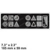 1704984: Aftermarket Gradall Decal - Light Panel 800S(CE