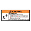 1705337: Aftermarket Jlg Decal - Tip-Over Hazard