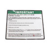 1705365: Aftermarket JLG Decal Load Management (bcs)