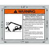 2-1295: Aftermarket Genie Decal - Overturn Hazard