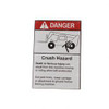 21299: Aftermarket Genie Decal - Crush Hazard