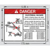21301: Aftermarket Terex Decal - Elect Hazard