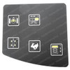 4360454: Aftermarket Gradall Switch Membrane Pad
