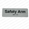 43619: Aftermarket Genie Decal - Safety Arm