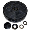 47-2: Aftermarket Pallet Mule Wheel Assembly - Poly Steer