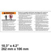 524142668: Aftermarket Yale Decal-warning