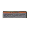 57825-13300-71: Aftermarket Toyota Plate - Indicator