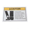 72186: Aftermarket Genie Decal - Crushing Hazard