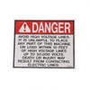 80603022: Aftermarket Gradall Decal - High Voltage