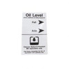 82368: Aftermarket Genie Decal Label Rykon/fluid Level