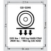 82705: Aftermarket Genie Decal - Wheel Load 3246