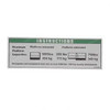 82726: Aftermarket Gehl Decal - Max Load 1000 Lbs