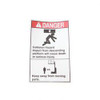 82975: Aftermarket Genie Decal Danger Collision Hazard